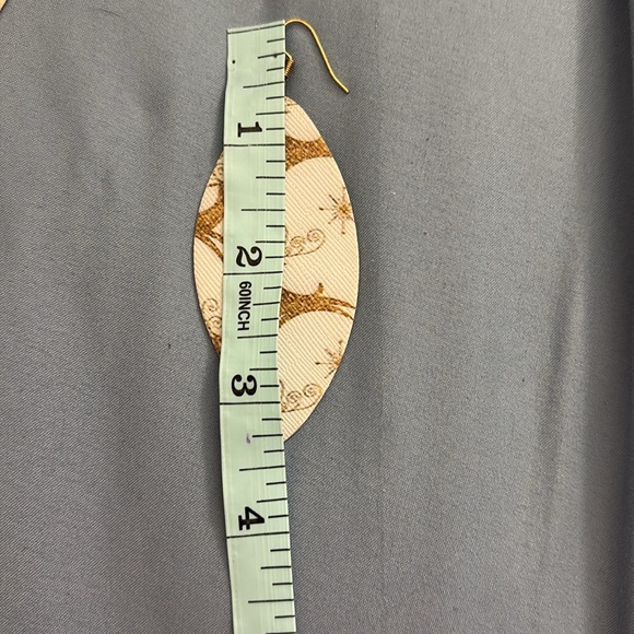 Leather Teardrop Earrings Bundle Christmas Holiday Winter Fall - Picture 6 of 9